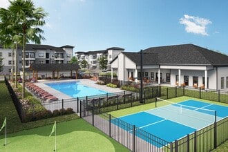 Enjoy fun in the sun with our pool, grill, and recreation zone - Arbor Rose at Porter