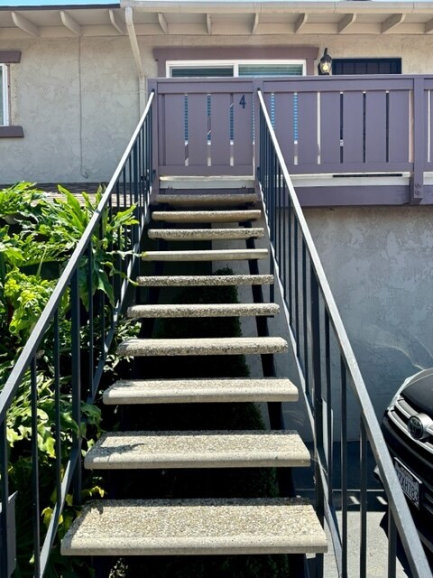Stairs to #4 Balcony - 16181 Ganges Lane #4