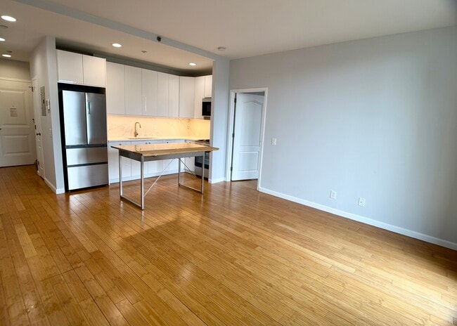 Kitchen Island - 504 W 136th St Apartment