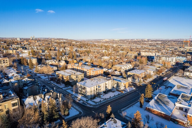 Aerial Photo - Sandstone Manor