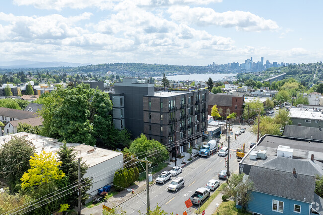 Aerial Photo - Fremont Village Apartments