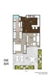 One Bedroom Floor Plan E with Super Deck