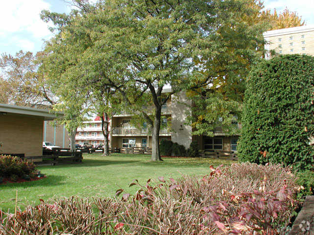 Court Yard - Forest Glen Apartments