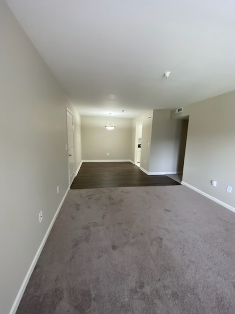 Living room and dinning space - Park Ridge Apartments