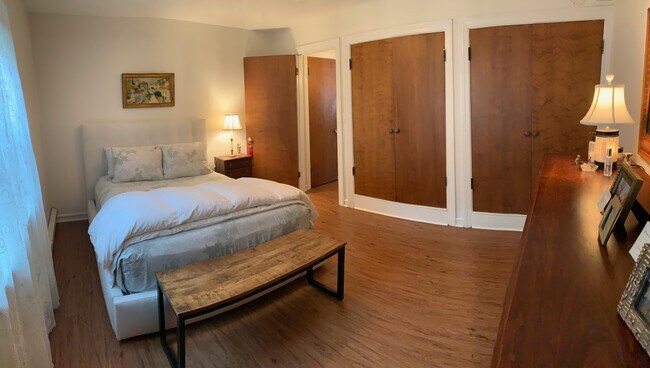 Bedroom 1 - double cedar closets - 2315 Central St