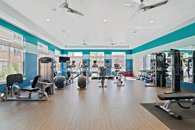 State of the Art Fitness Center & Yoga Studio - Austin Park Apartments