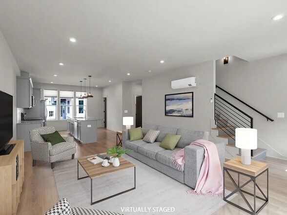 Sala de estar / cocina de concepto abierto - 339 E Village Ln