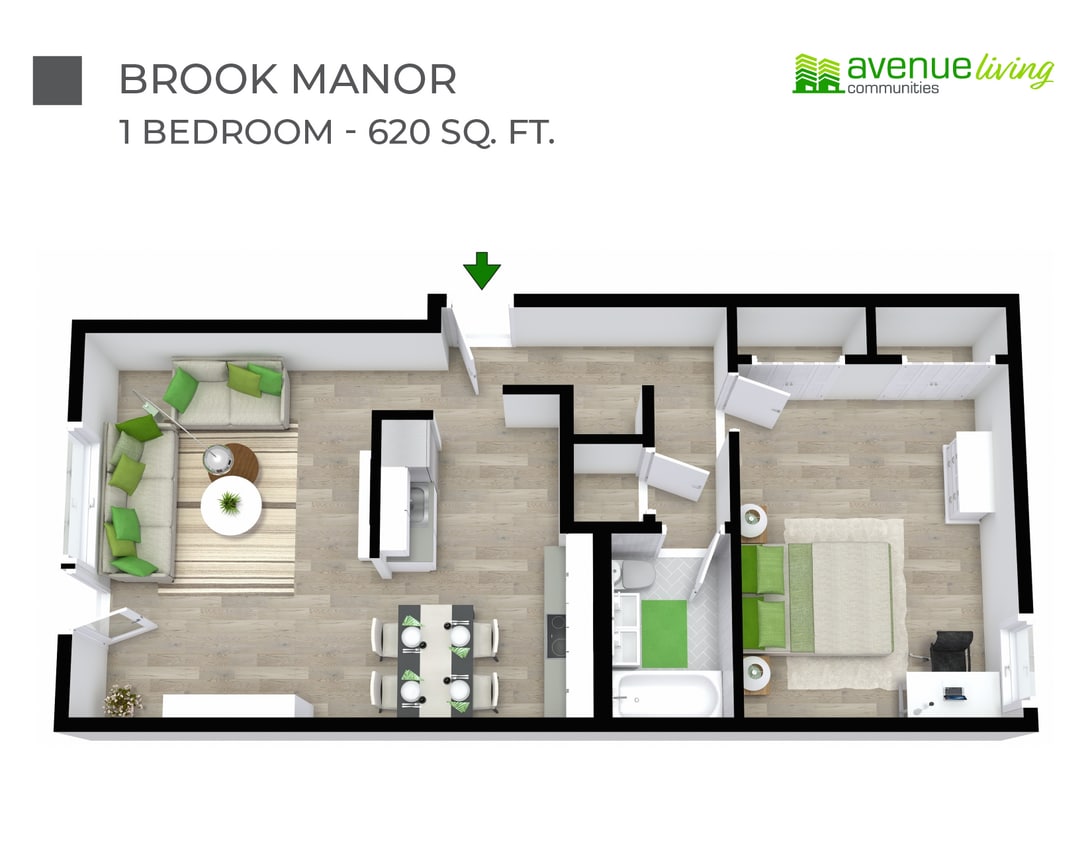 Floorplan - Brook Manor