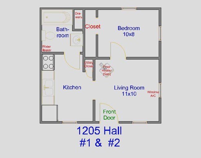 Building Photo - 1205 Hall St