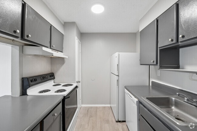 Unidad 1 - 2 habitaciones, 1 baño - 950 pies cuadrados - Cocina - Shell Pointe Apartments