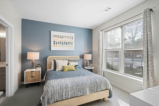 Model Bedroom - The Point at Merrimack Valley