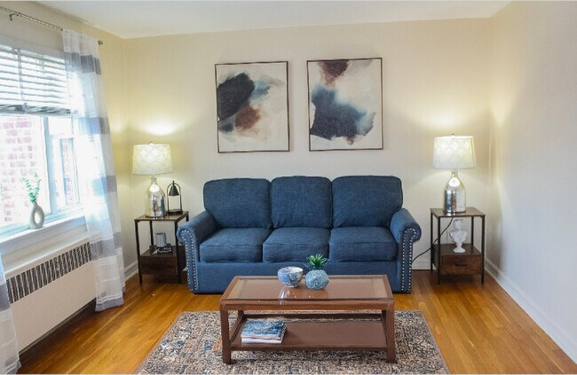 Sala de estar - Danker Village Apartments