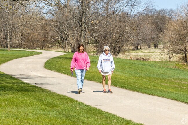 Paved trails follow the Little Sioux River through the heart of Spencer.