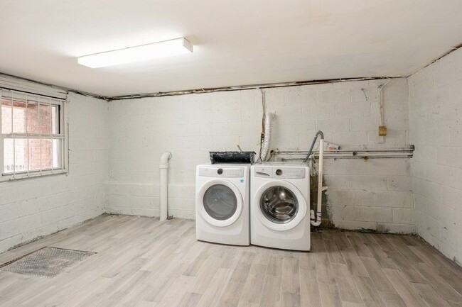 Laundry in Basement - 166 Central Ave