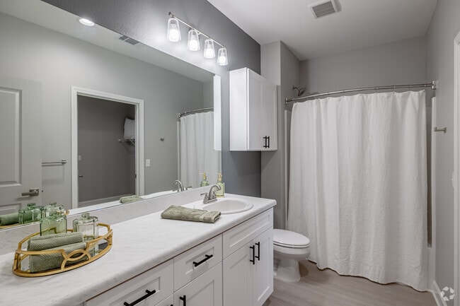 1BR, 1BA - 718SF - Bathroom - Encore at Lewis Ranch