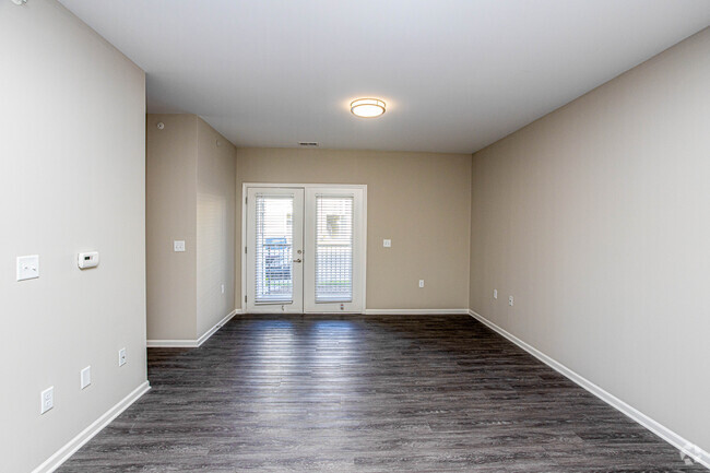 3BR, 2BA - 1,280 SF - Living Room - The Foundry