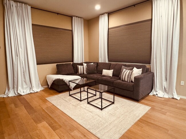 Window treatments for light control and added privacy - 13019 Park Pl