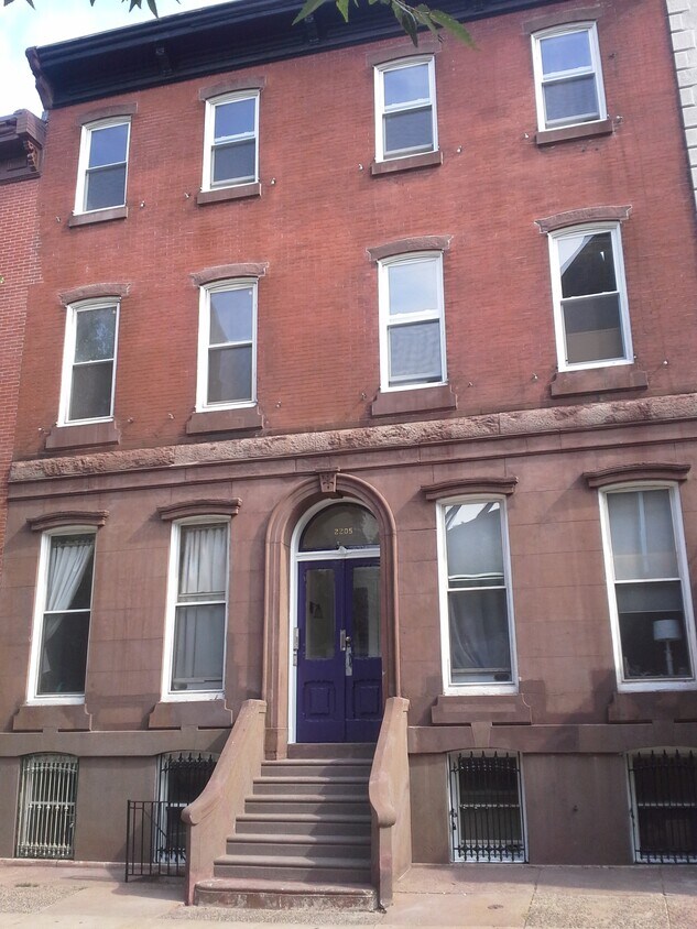 Restored Historic Facade - 2205 Spruce St