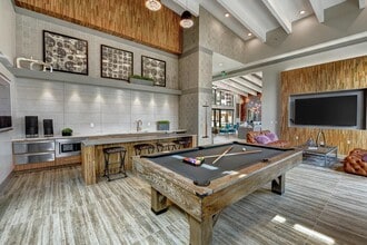 Resident Lounge with Billiards and Demonstration Kitchen - Bexley Champions Circle