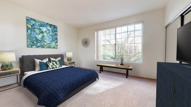 Bedroom at L'Estancia Apartment Homes - L'Estancia