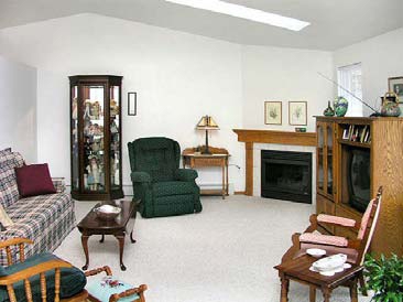 Living Room - Spring Creek Villas