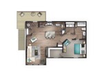 1 Bedroom Carriage House