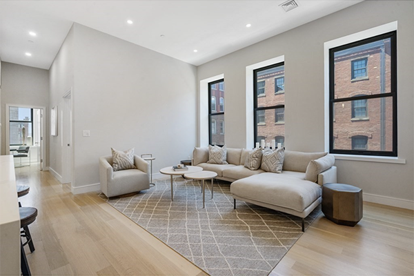 Ample seating w/60" Smart TV - 355 Congress St