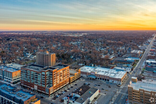 Vista aérea de Royal Oak - Main North
