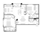 2BR 2BA (1458 SF)