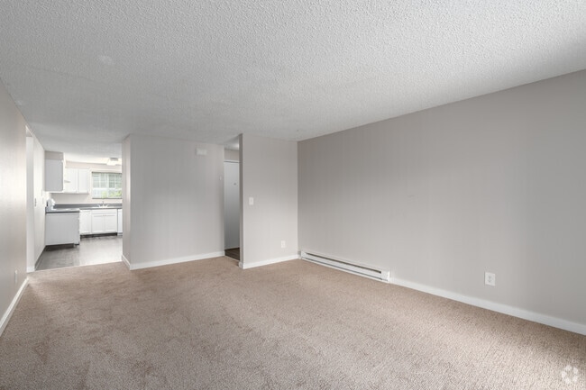 2BR, 1BA - 860SF - Living Room - West End Apartments