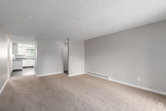2BR, 1BA - 860SF - Living Room - West End Apartments