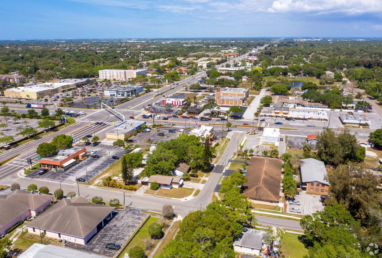 Aerial Photo - Alpine Apartments