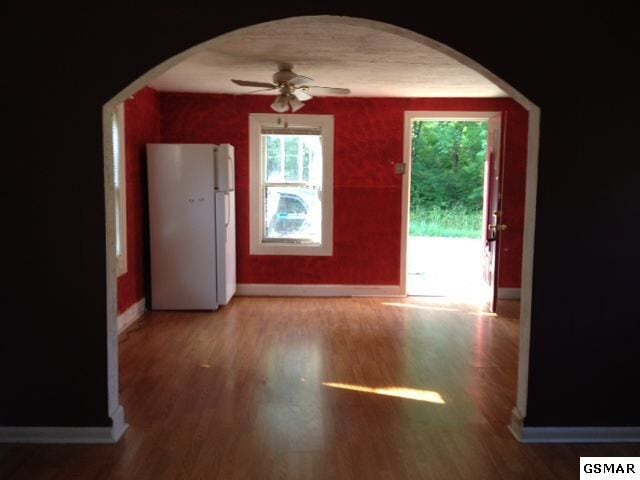 Open floor plan (painted tan now) - 213 S Old Sevierville Pike
