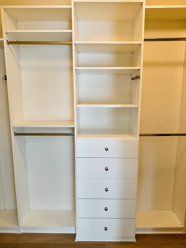Master closet - 128 Full Moon (Irvine, CA)