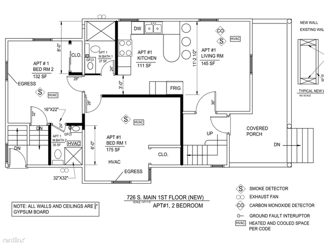 Building Photo - 2 br, 2 bath Apartment - 726 S Main St # 1 #1