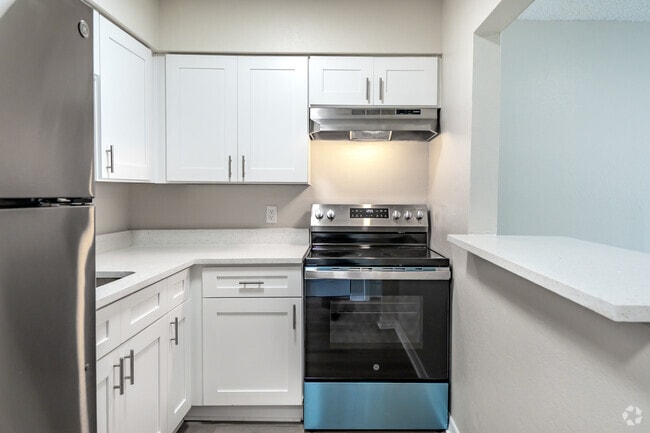 1BR, 1BA - 650SF - Kitchen - KC Flats Apartments – located in the heart...