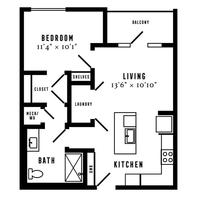 Floorplan - Novel Midtown (GA)