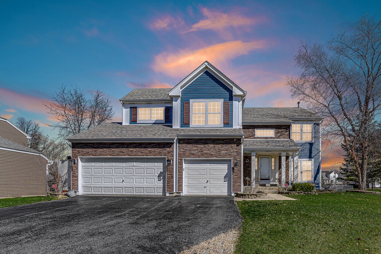 254 Wildflower Ln, Round Lake Beach, IL 60073 House Rental in Round