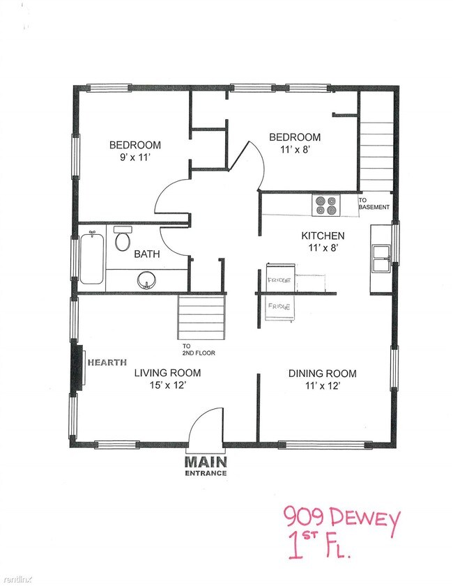 Building Photo - 6 br, 2 bath House - 909 Dewey Ave 909 Dewey