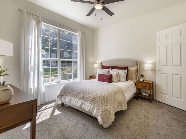 Large Window in Bedroom - Pinehurst Apartments