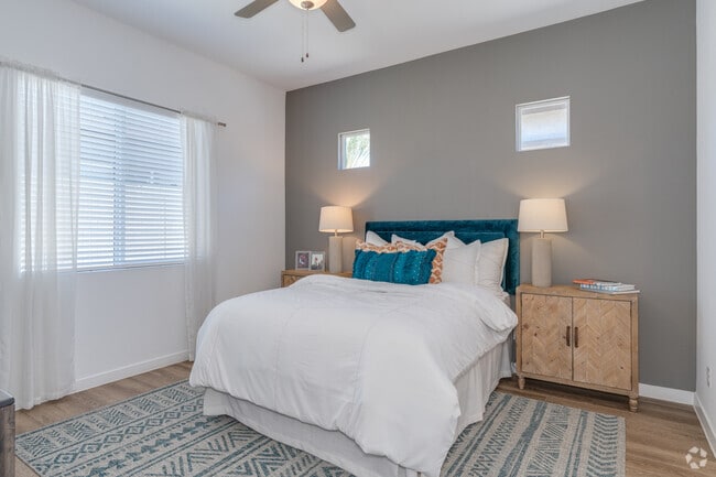 3BR, 2BA - 1,265SF - Primary Bedroom - Avilla Mystic