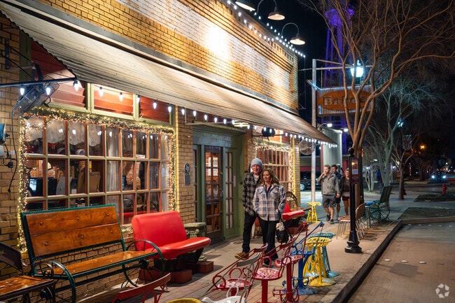 Downtown Roanoke has a well-lit, vibrant nightlife.