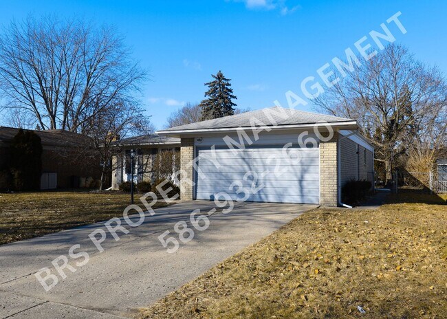 Building Photo - Sterling Heights brick ranch with 3 bedrooms and 1.5 bath for rent.