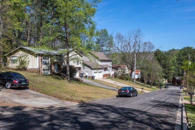 A residential street in Irondale.