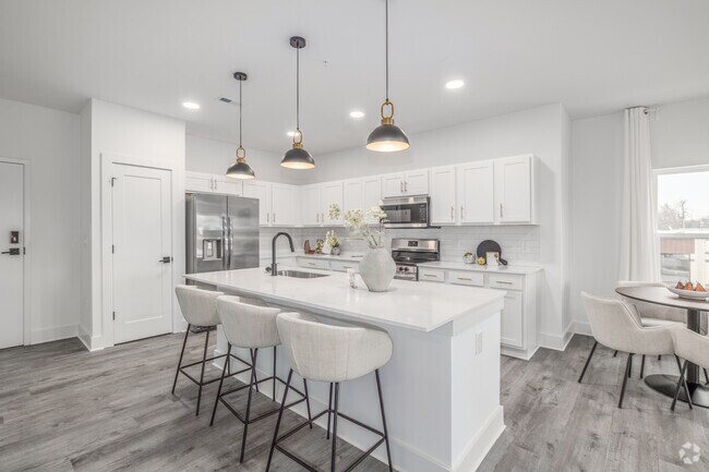 2 habitaciones, 2 baños - 1253 pies cuadrados - 2 baños - Cocina - The Brixton