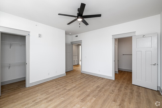 2BR, 2BA - 1,105SF - Primary Bedroom - Ritter and Spool