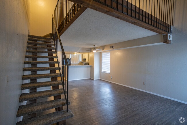 1BR, 1.5BA - 890SF - Ashley Park Townhomes & Apartments