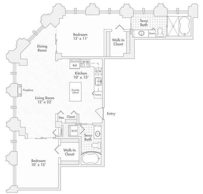 Randolph Tower City Apartments Rentals Chicago, IL