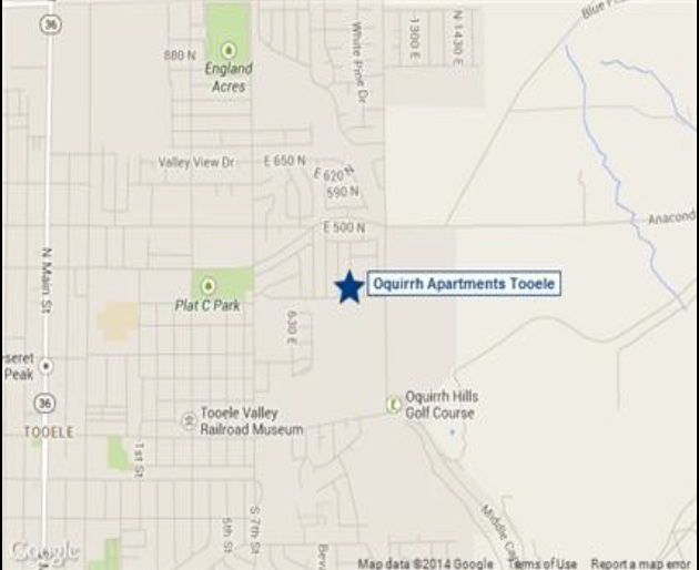 Aerial Photo - Oquirrh Apartments
