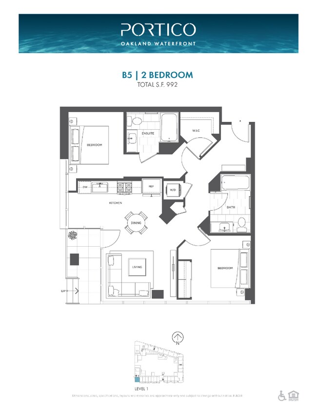 Interior Photo - Portico Waterfront